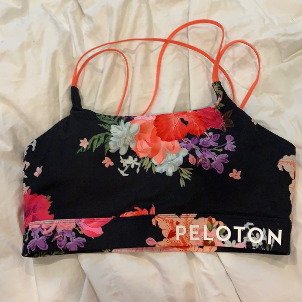 NWT Peloton Floral Sports Bra